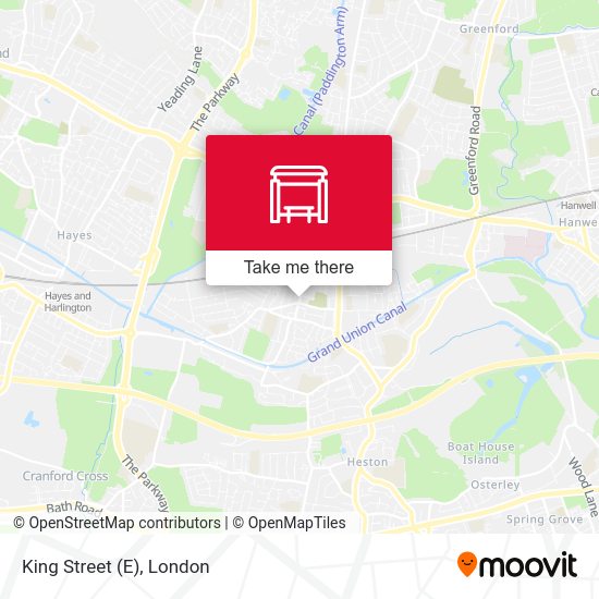 King Street (E) map