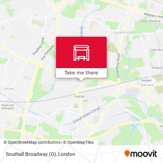 Southall Broadway (O) map