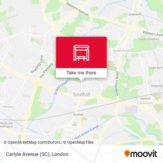 Carlyle Avenue (SC) map