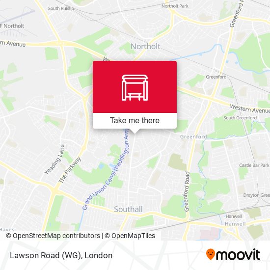 Lawson Road (WG) map