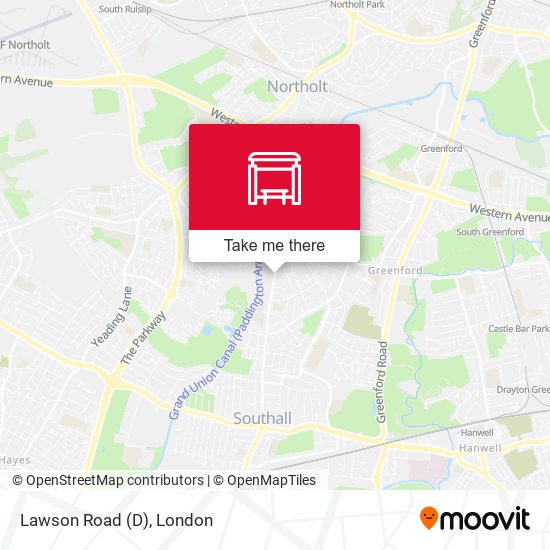 Lawson Road (D) map