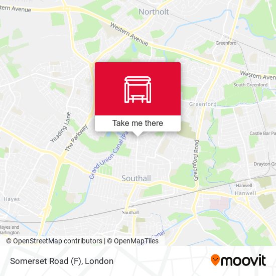 Somerset Road (F) map