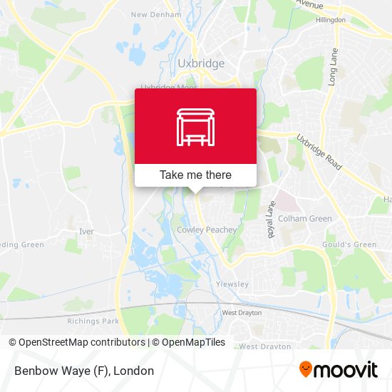 Benbow Waye (F) map