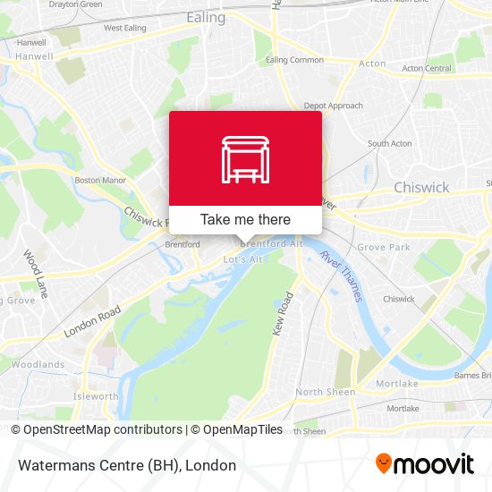 Watermans Centre (BH) map