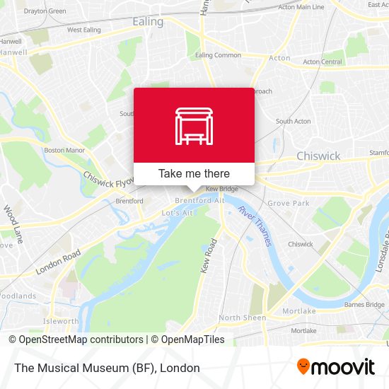 The Musical Museum (BF) map