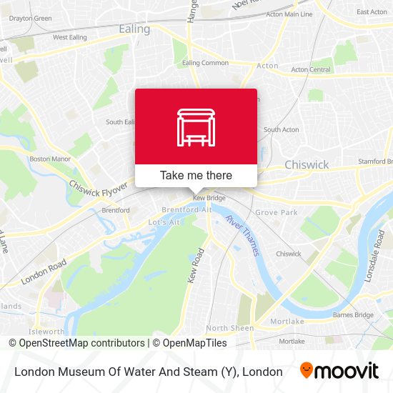 London Museum Of Water And Steam (Y) map