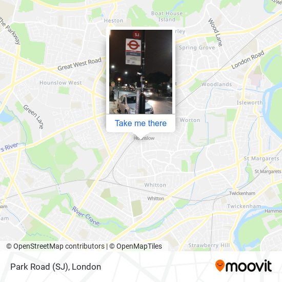 Park Road (SJ) map