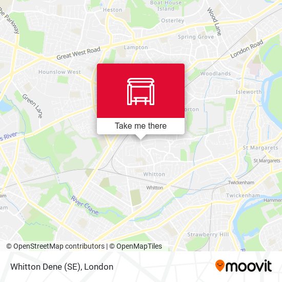 Whitton Dene (SE) map