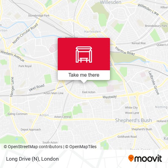 Long Drive (N) map