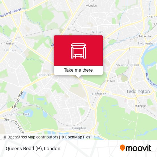 Queens Road (P) map