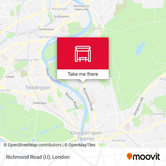 Richmond Road (U) map