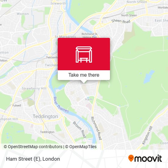 Ham Street (E) map