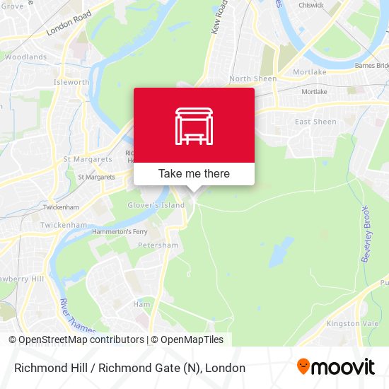 Richmond Hill / Richmond Gate (N) map