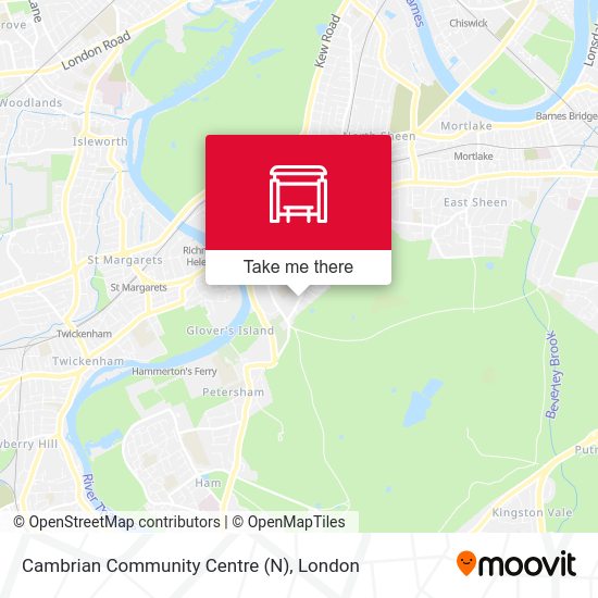 Cambrian Community Centre (N) map