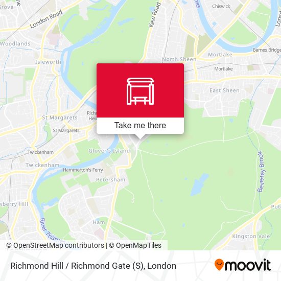 Richmond Hill / Richmond Gate (S) map