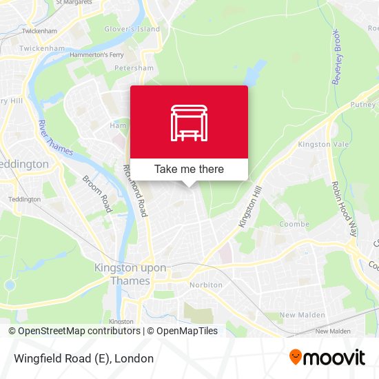 Wingfield Road (E) map