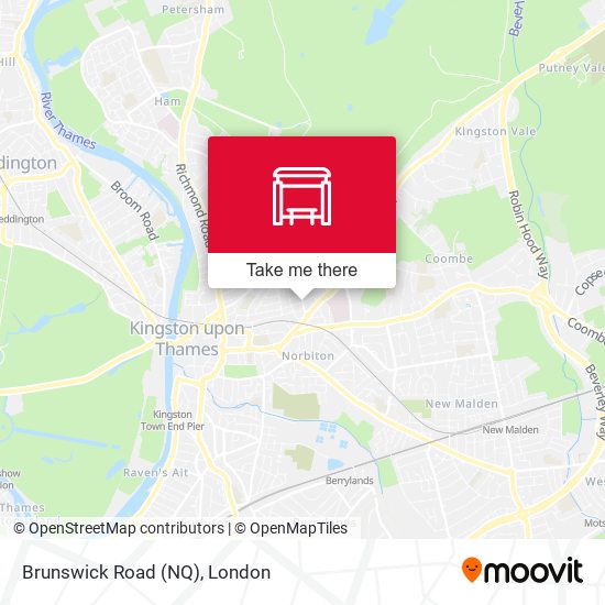 Brunswick Road (NQ) map
