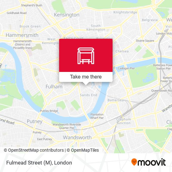 Fulmead Street (M) map
