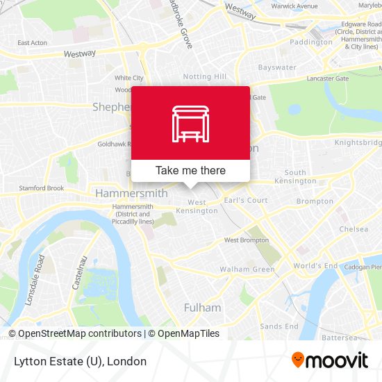 Lytton Estate (U) map