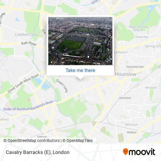 Cavalry Barracks (E) map