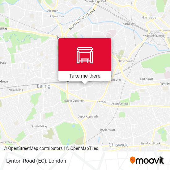 Lynton Road (EC) map
