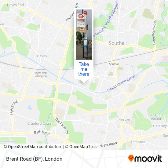 Brent Road (BF) map