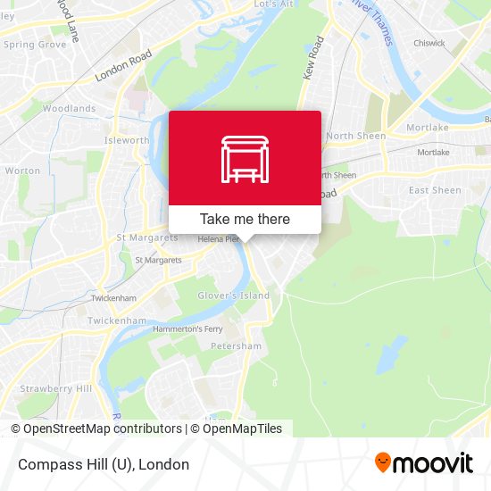 Compass Hill (U) map