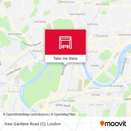 Kew Gardens Road (C) map