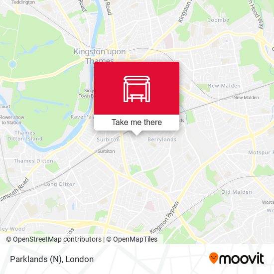 Parklands (N) map