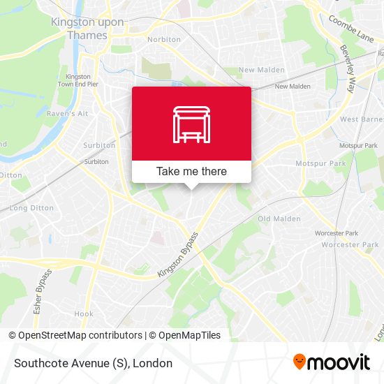 Southcote Avenue map