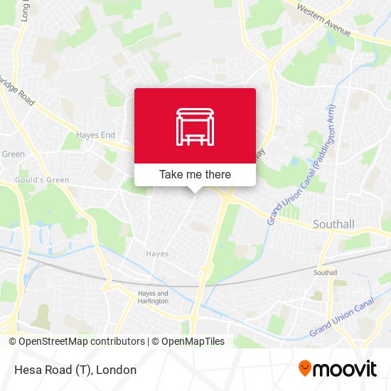 Hesa Road (T) map
