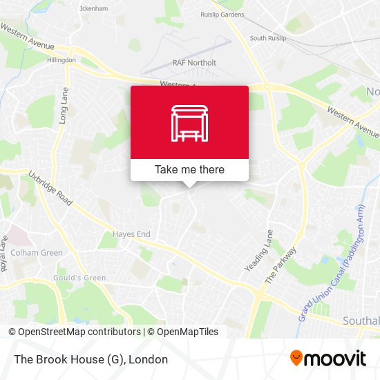 The Brook House (G) map