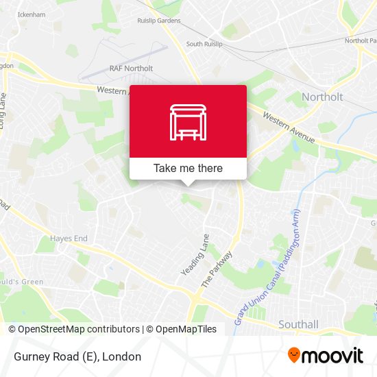 Gurney Road (E) map