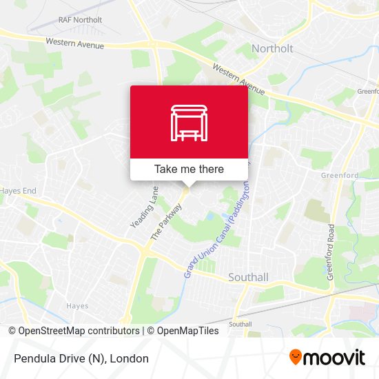 Pendula Drive (N) map