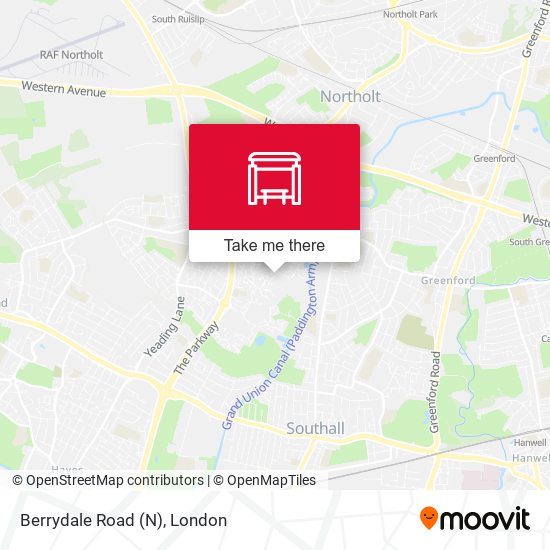 Berrydale Road (N) map