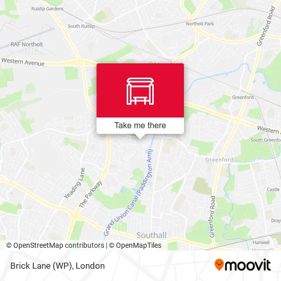 Brick Lane (WP) map