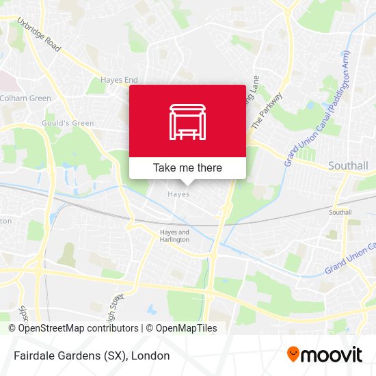 Fairdale Gardens (SX) map