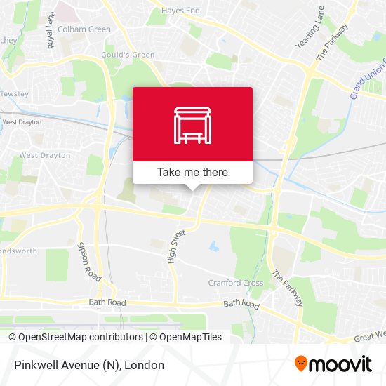 Pinkwell Avenue (N) map