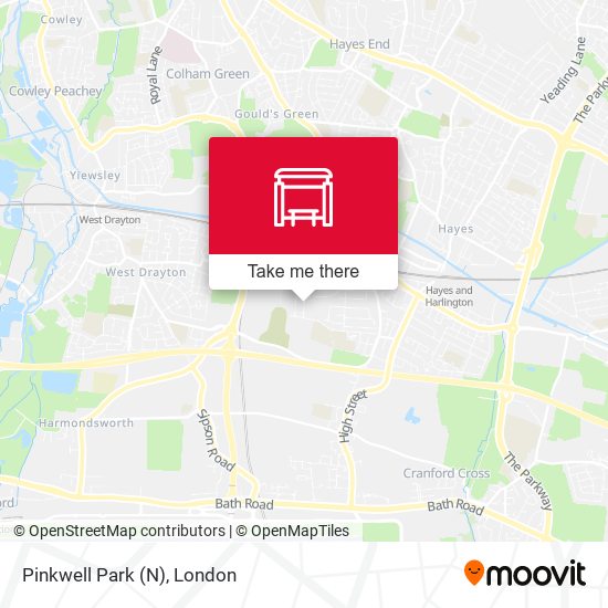 Pinkwell Park (N) map