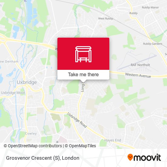 Grosvenor Crescent (S) map