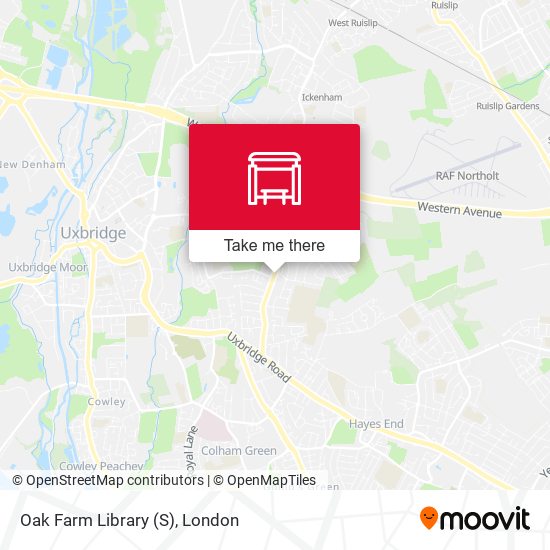 Oak Farm Library (S) map