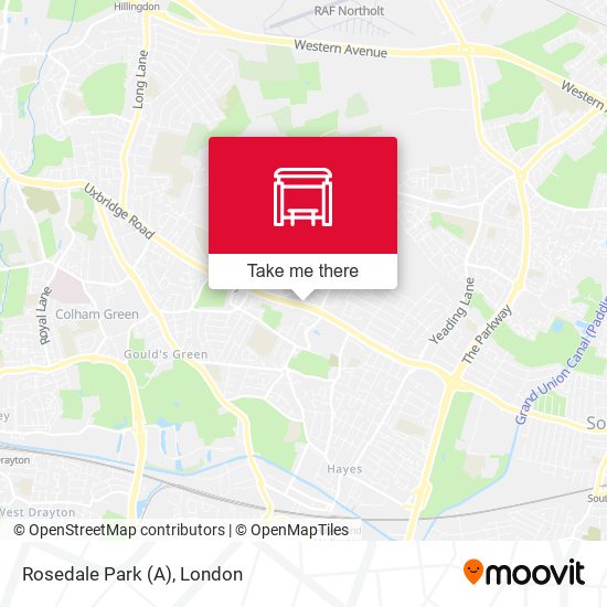 Rosedale Park (A) map