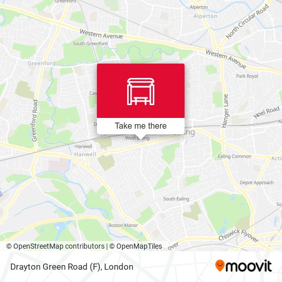 Drayton Green Road (F) map