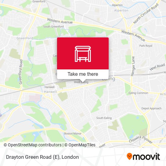 Drayton Green Road (E) map