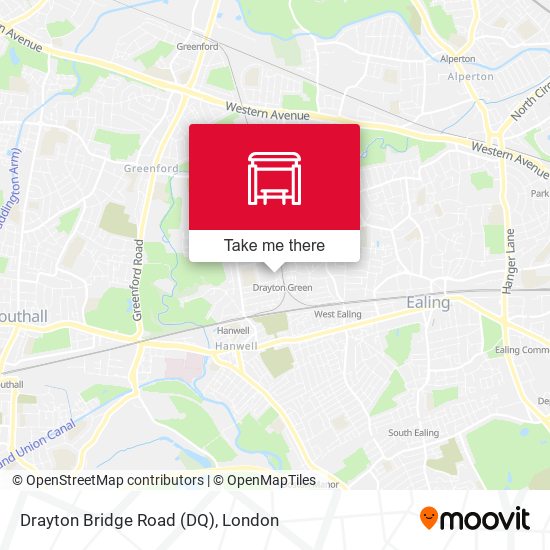 Drayton Bridge Road (DQ) map