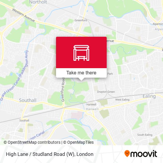High Lane / Studland Road (W) map