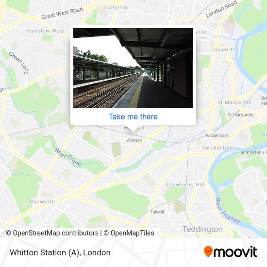 Whitton Station (A) map