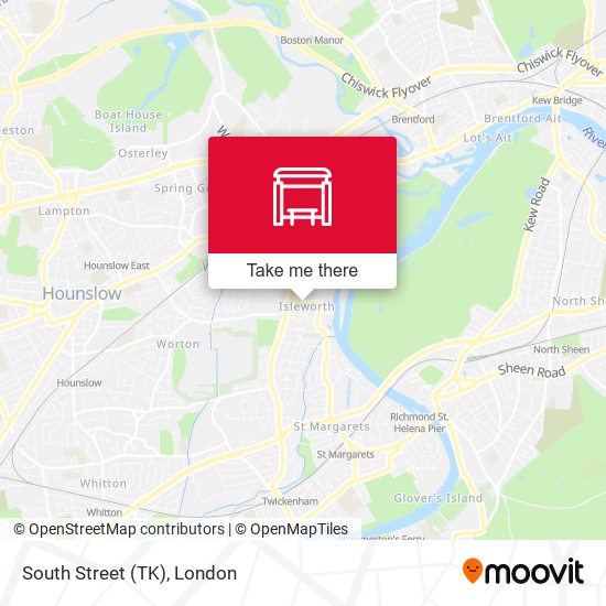 South Street (TK) map