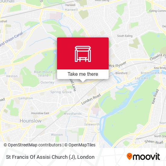St Francis Of Assisi Church (J) map