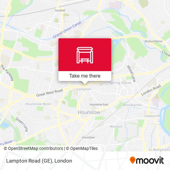 Lampton Road (GE) map
